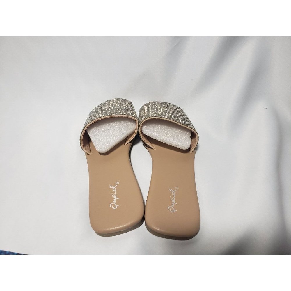 New Qupid Rhinestone Crystal Slides - Picture 5 of 6